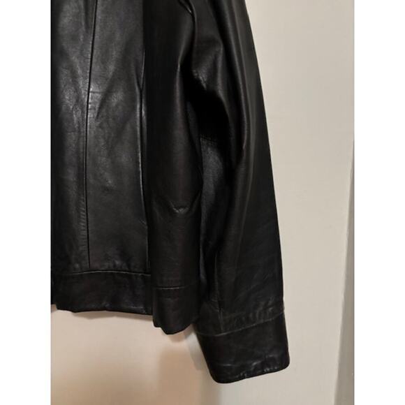 Pelle Studio Wilsons Leather Mens Bomber Jacket XL Full Zip Vintage Moto - Picture 9 of 10